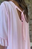 Made in Italy Menorcan Bow Back Dress Candy /8 =